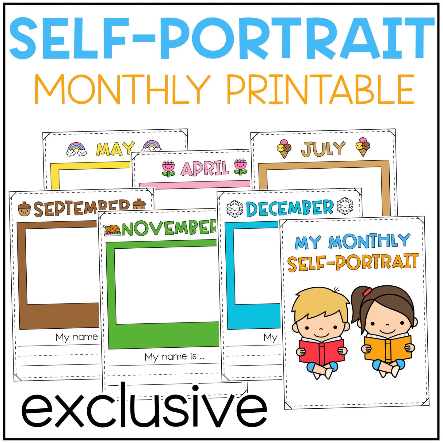 Exclusive Monthly Self-Portrait