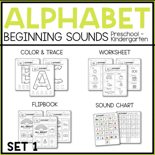 Alphabet Beginning Sounds Bundle