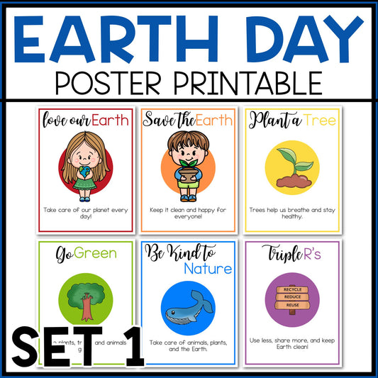 Earth day Poster Printable