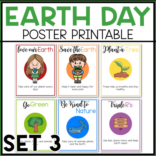 Earth day Poster Printable
