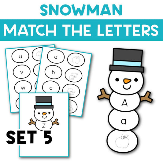 Snowman Match the letter sounds