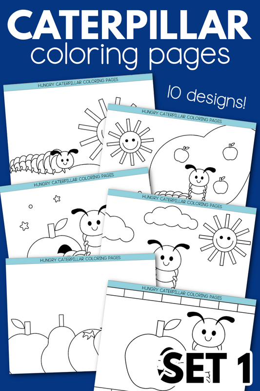 The Very Hungry Caterpillar Coloring Pages Commercial Use