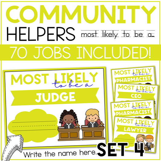 70 Community Helper Most Likely To Be A... Commercial Use