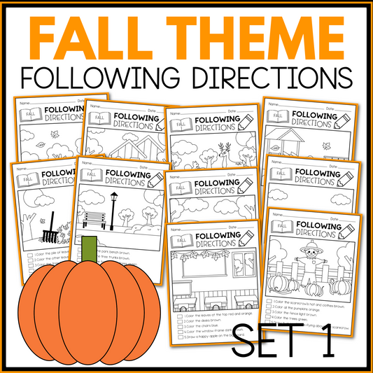 Fall Following Directions