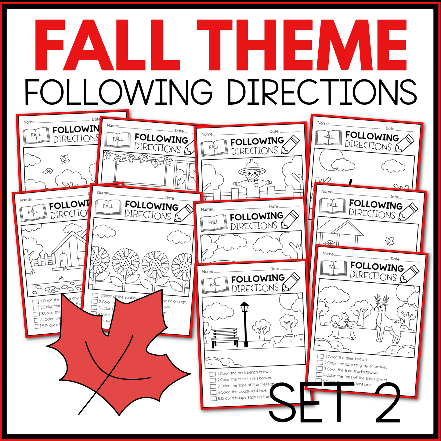 Fall Following Directions