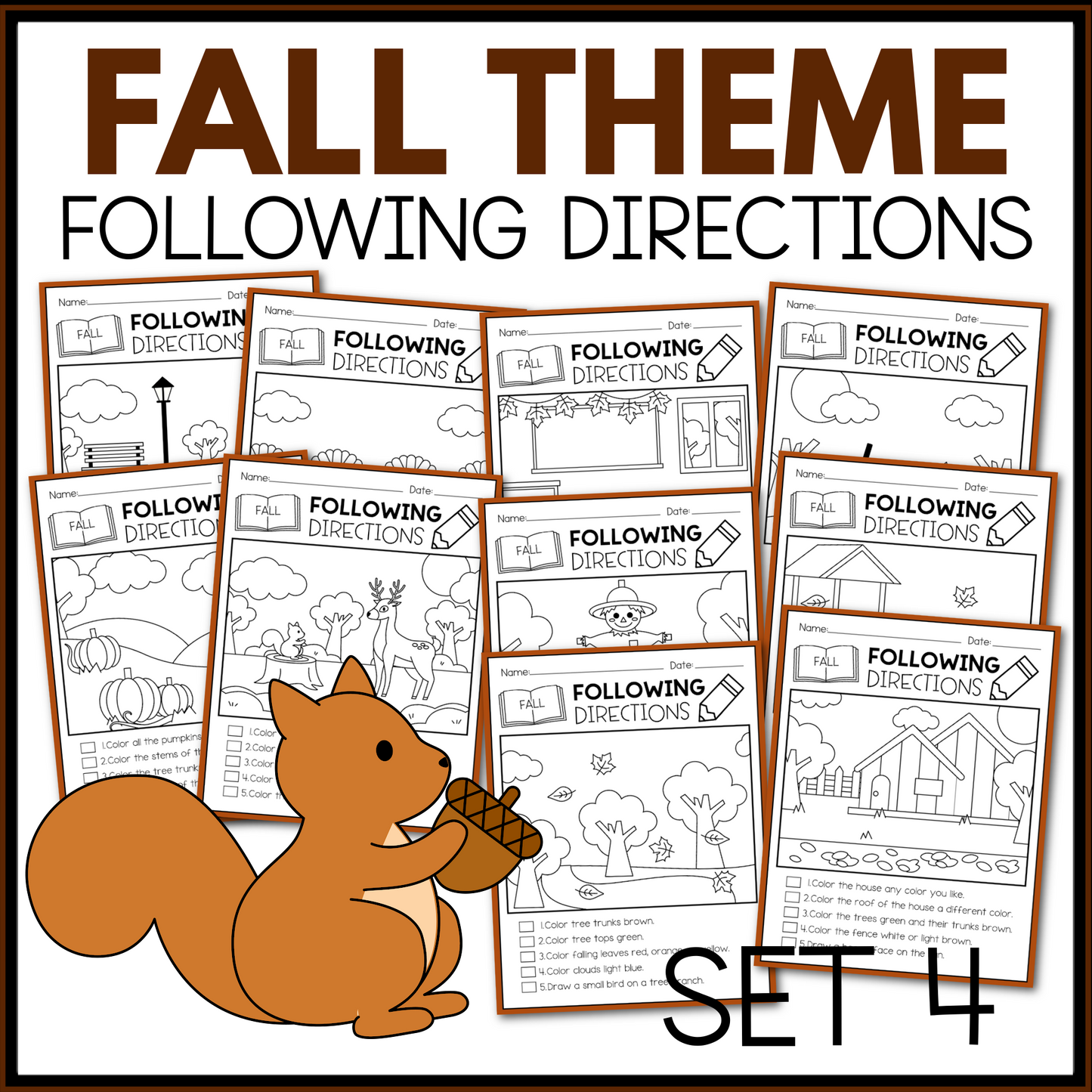 Fall Following Directions