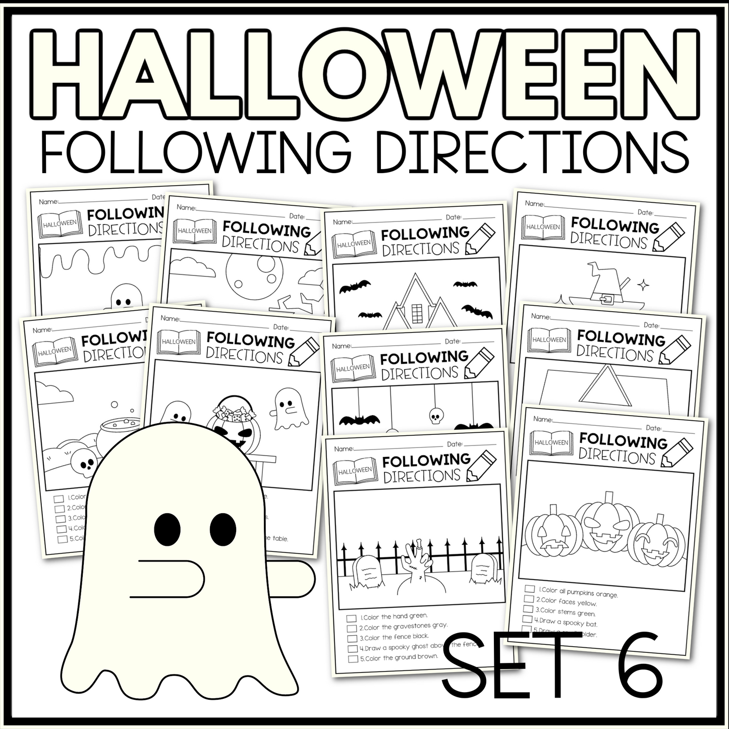 Halloween Following Directions