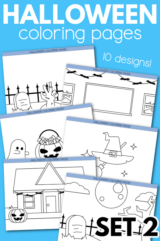 Halloween Coloring Pages Commercial Use