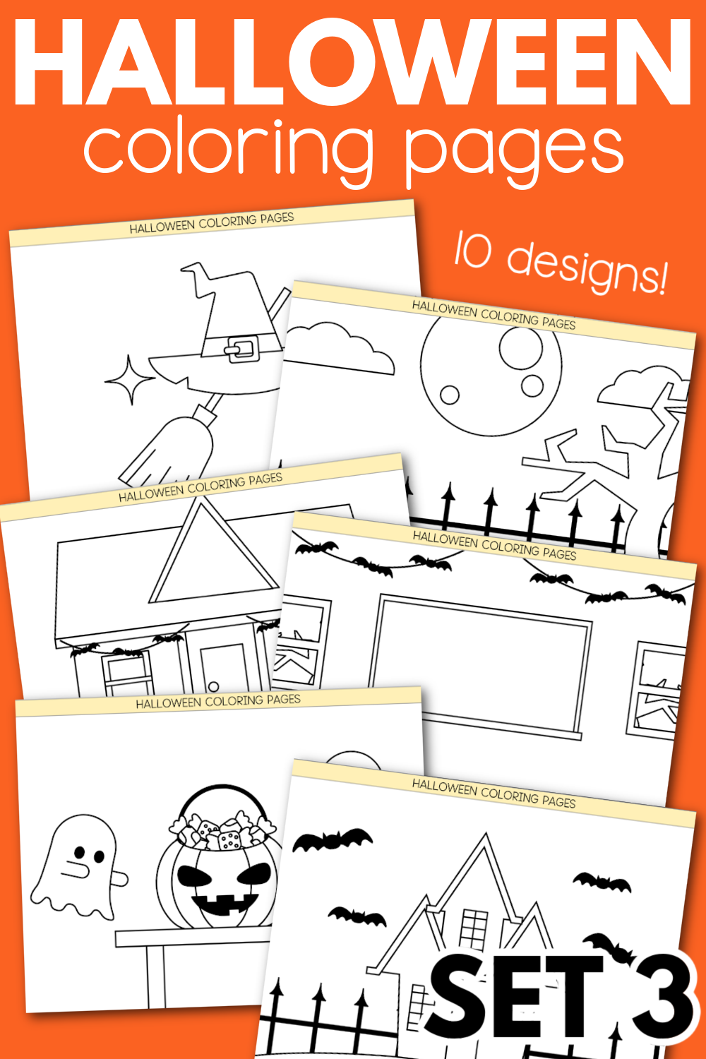 Halloween Coloring Pages Commercial Use