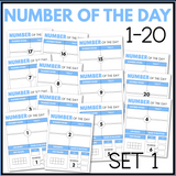 Number Of The Day 1-20