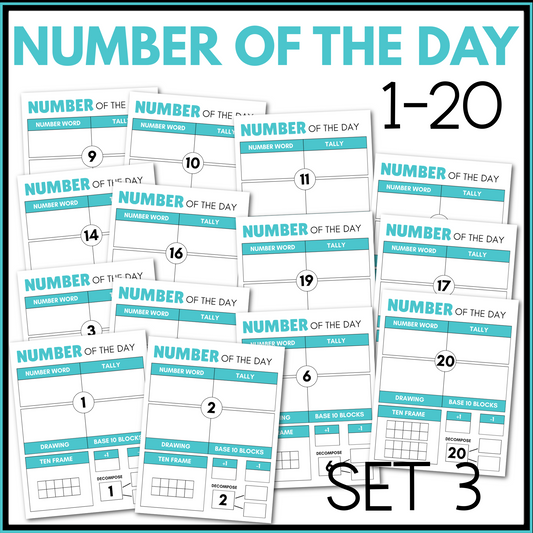 Number Of The Day 1-20