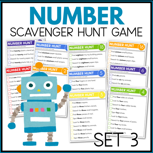 NUMBER SCAVENGER HUNT