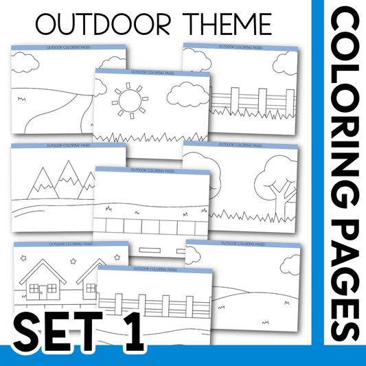 Outdoor Theme Coloring Pages Commercial Use