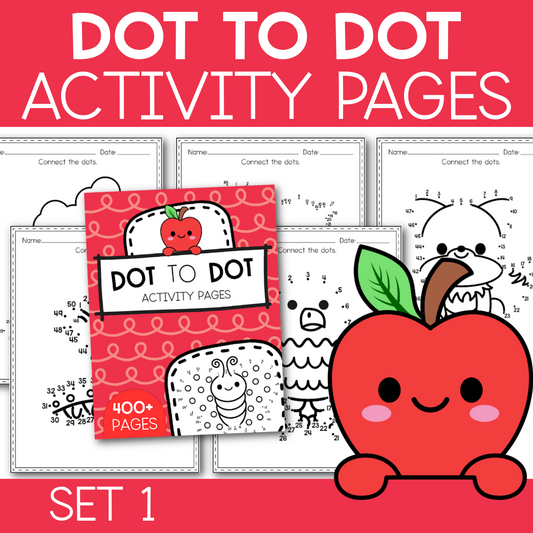 400+ Dot to Dot Activity Pages Commercial Use