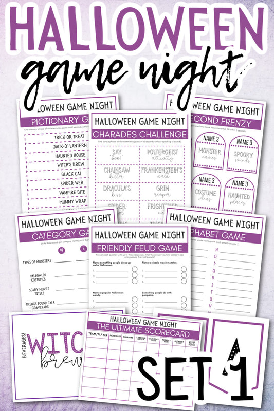 Halloween Party Game Night