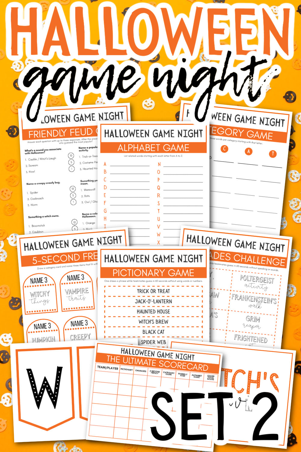 Halloween Party Game Night