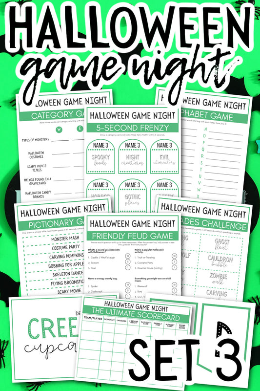 Halloween Party Game Night