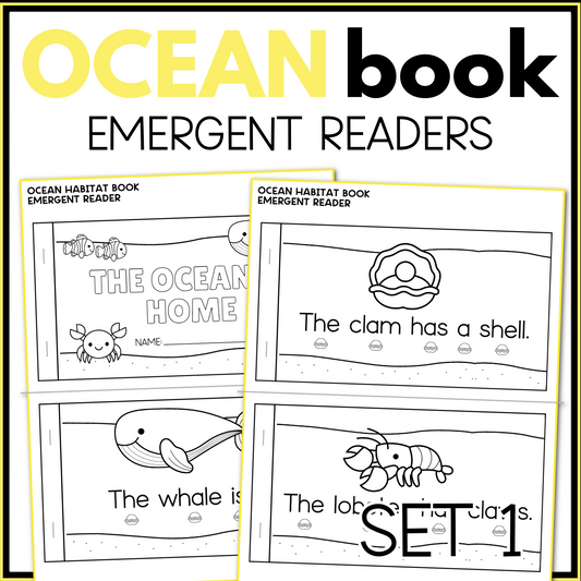 OCEAN BOOK EMERGENT READERS