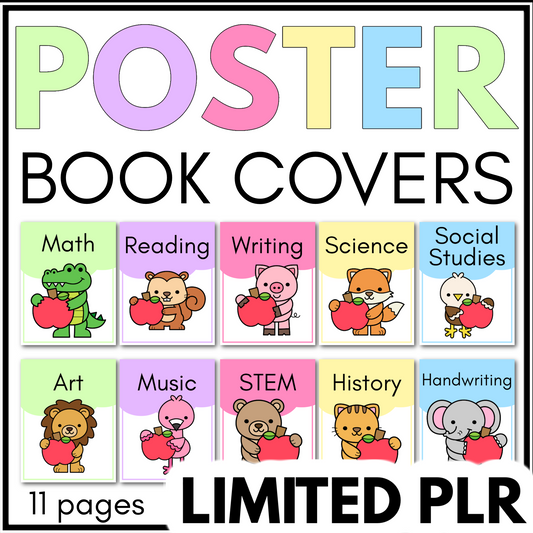 Book Cover Posters Limited PLR