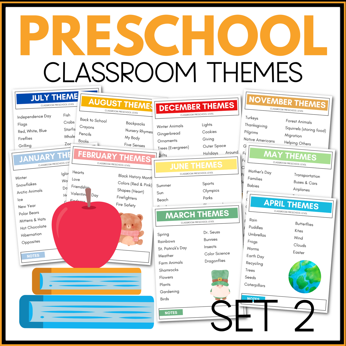 Preschool Themes