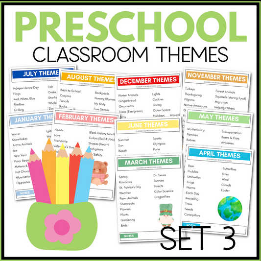 Preschool Themes