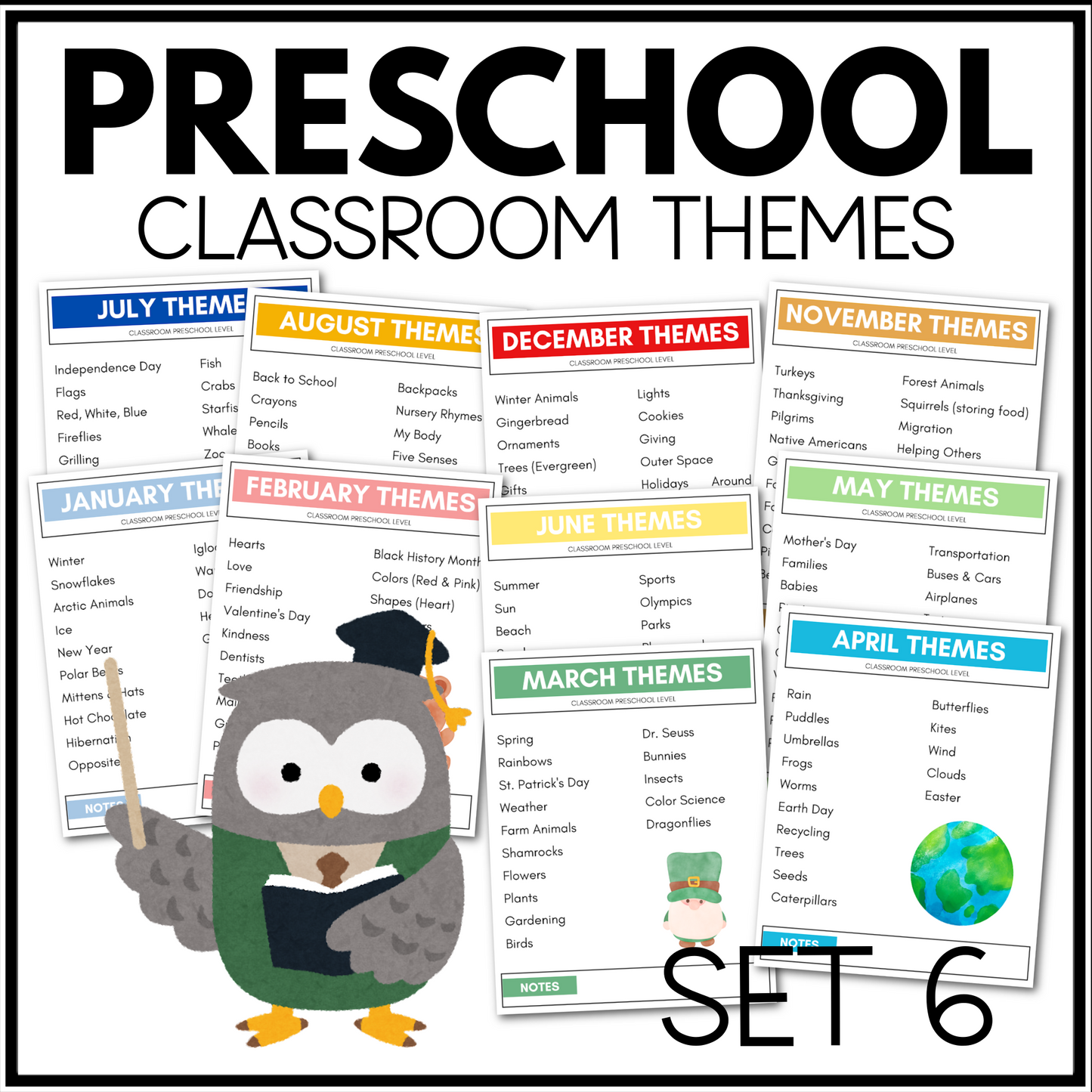 Preschool Themes