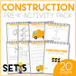 Construction PreK Activity Pack