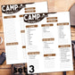 Camp Packing List for Kids