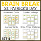 St. Patrick's Day Brain Break Cards