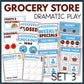 Grocery Store Dramatic Play Printable