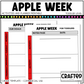 Editable Apple Week Activities and Planner Toddler Canva Template 2-4yo Summer