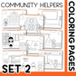Community Helpers Coloring Pages Commercial Use