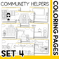 Community Helpers Coloring Pages Commercial Use