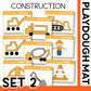 CONSTRUCTION PLAYDOUGH MAT