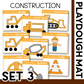 CONSTRUCTION PLAYDOUGH MAT