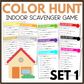 COLOR INDOOR SCAVENGER HUNT