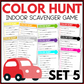 COLOR INDOOR SCAVENGER HUNT