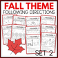 Fall Following Directions