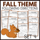 Fall Following Directions