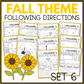 Fall Following Directions