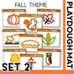 FALL THEME PLAYDOUGH MAT