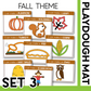 FALL THEME PLAYDOUGH MAT