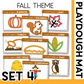 FALL THEME PLAYDOUGH MAT