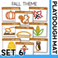FALL THEME PLAYDOUGH MAT