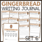 GINGERBREAD THEME WRITING JOURNAL - will send via email