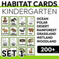 Animal Flashcards - Habitat Commercial Use