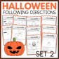 Halloween Following Directions