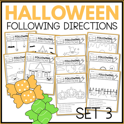 Halloween Following Directions