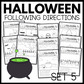 Halloween Following Directions
