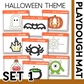 HALLOWEEN THEME PLAYDOUGH MAT - will send via email